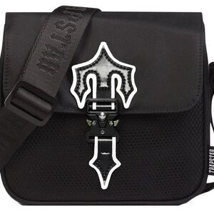 Trapstar Irongate T Black Crossbody Bag Streetwear Essential